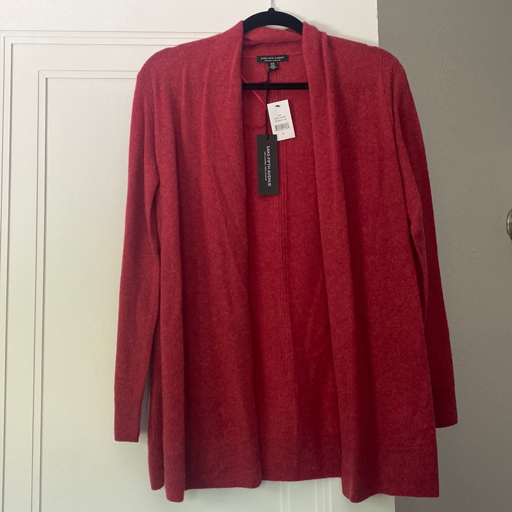 NWT Saks Cashmere Sweater